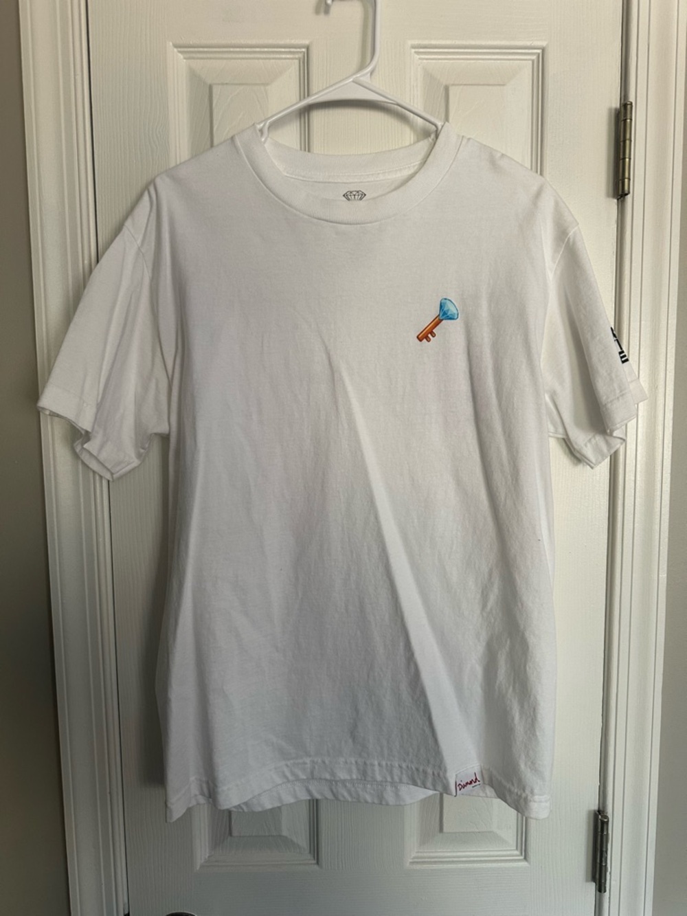 Diamond Supply Co. DJ Khaled Collab White Tee. Very rare. Worn once Mens M